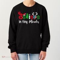 Christmas Nicu Nurse Believe In Tiny Miracles Women's Sweatshirt thumb 0