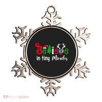 Christmas Nicu Nurse Believe In Tiny Miracles Ornament thumb 0