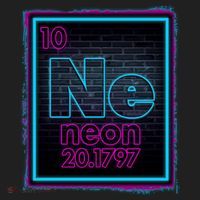 Cool NE Neon Light Periodic Table Element Women's Sweatshirt thumb 2