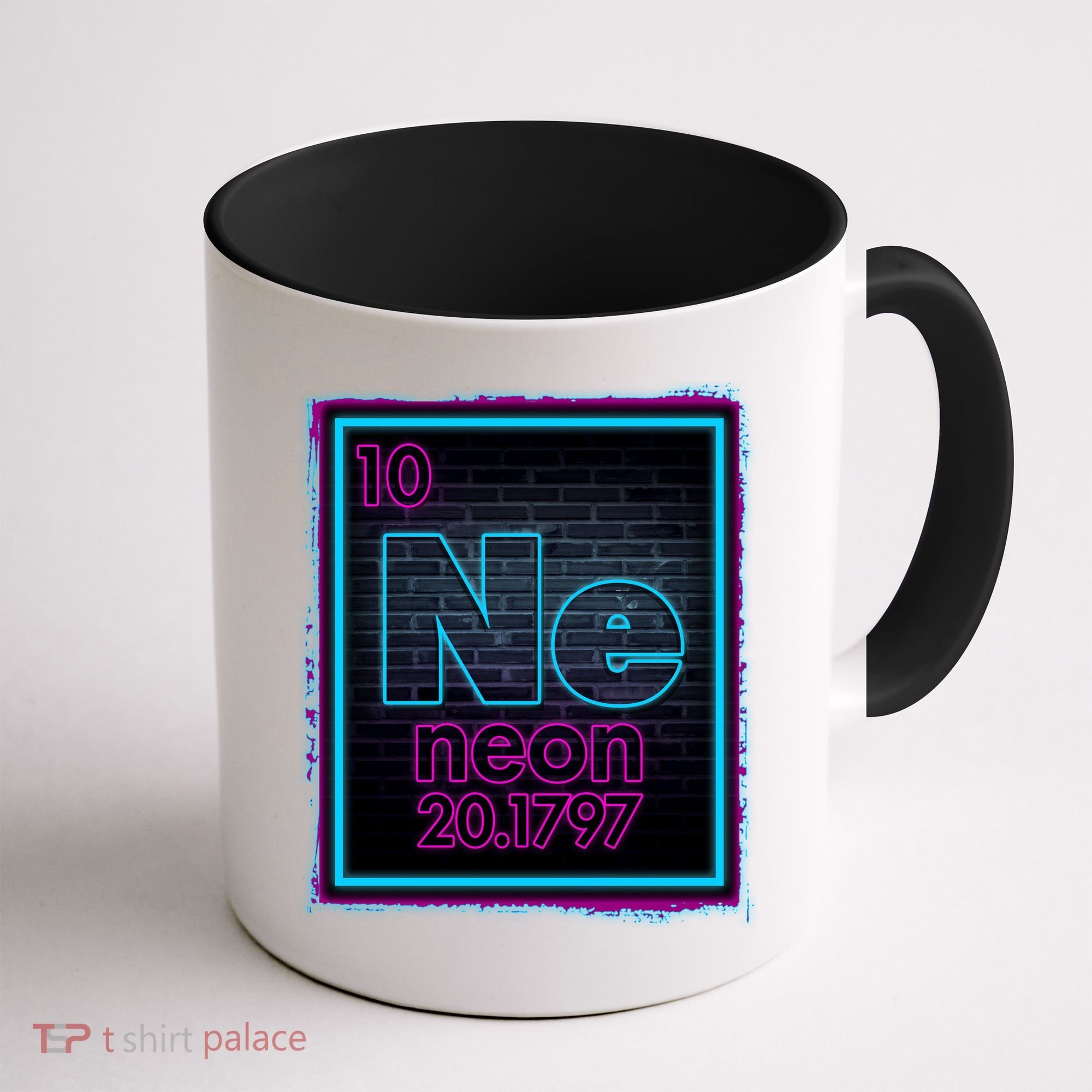 Cool NE Neon Light Periodic Table Element Coffee Mug