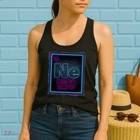 Cool NE Neon Light Periodic Table Element Women's Tank Top thumb 2