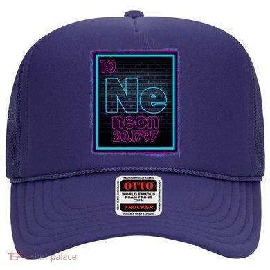 Cool NE Neon Light Periodic Table Element Hat