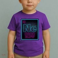 Cool NE Neon Light Periodic Table Element Toddler T-Shirt thumb 2
