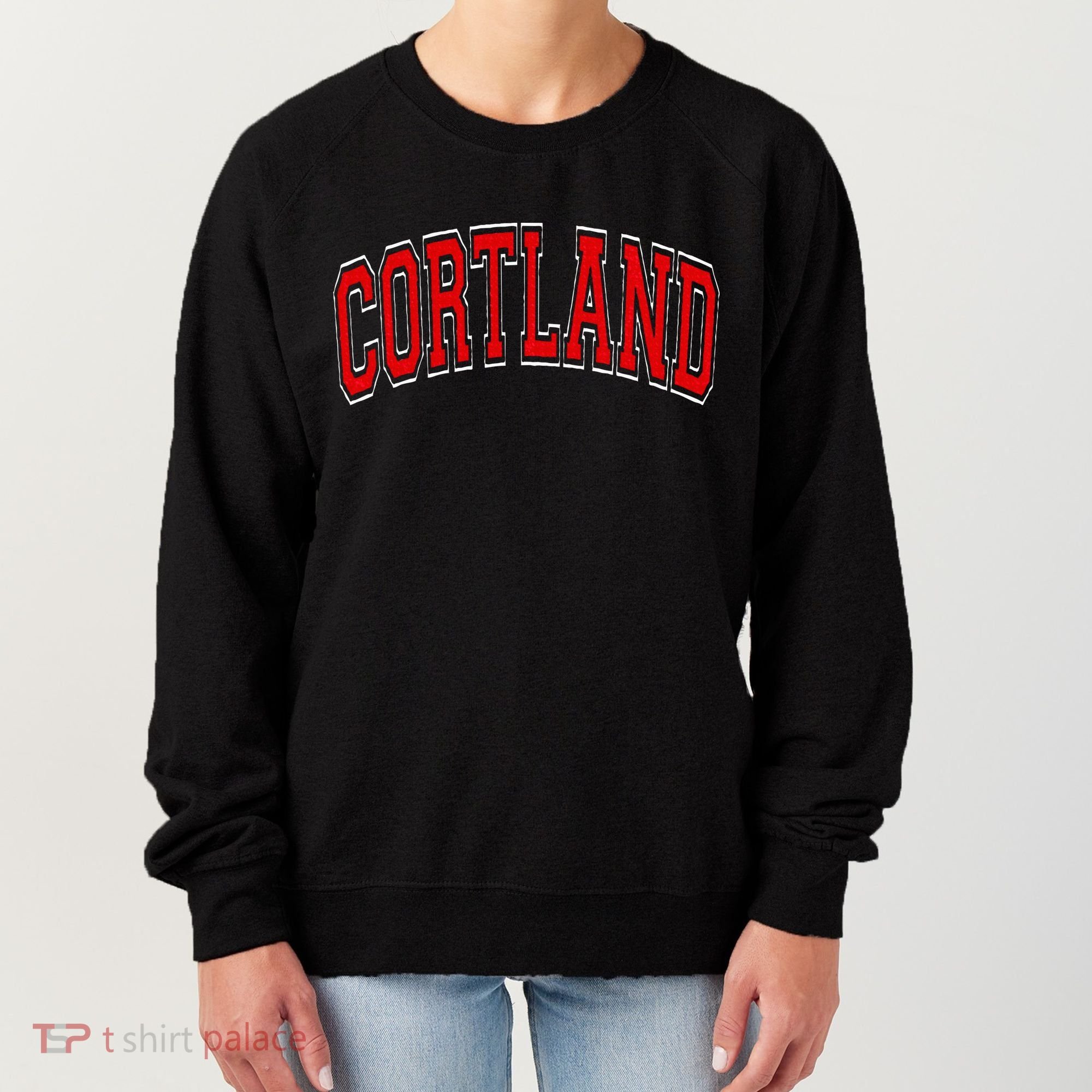 Cortland Ny New York Varsity Women's Sweatshirt