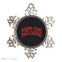 Cortland Ny New York Varsity Ornament thumb 0