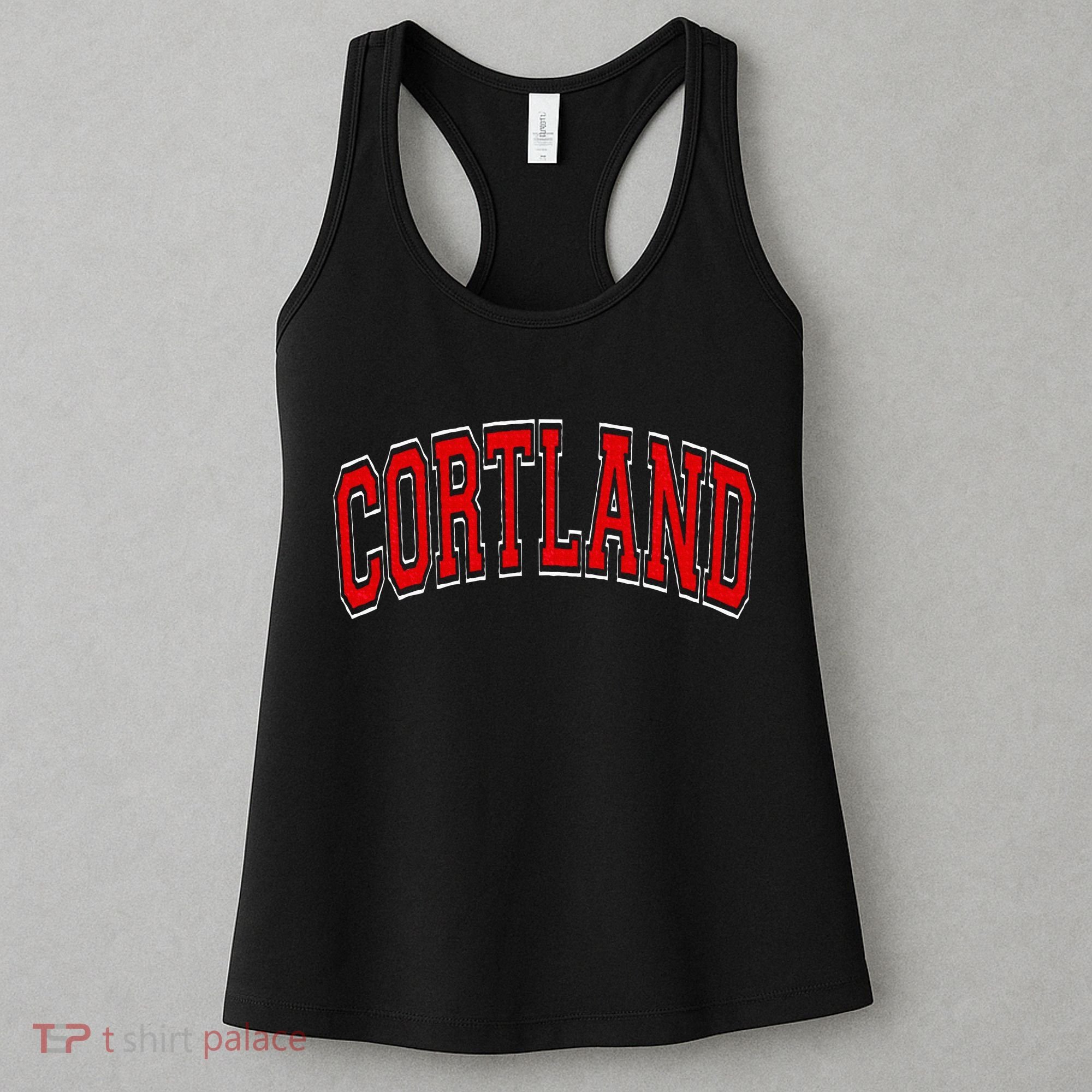 Cortland Ny New York Varsity Women's Tank Top
