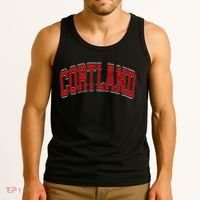 Cortland Ny New York Varsity Tank Top thumb 3