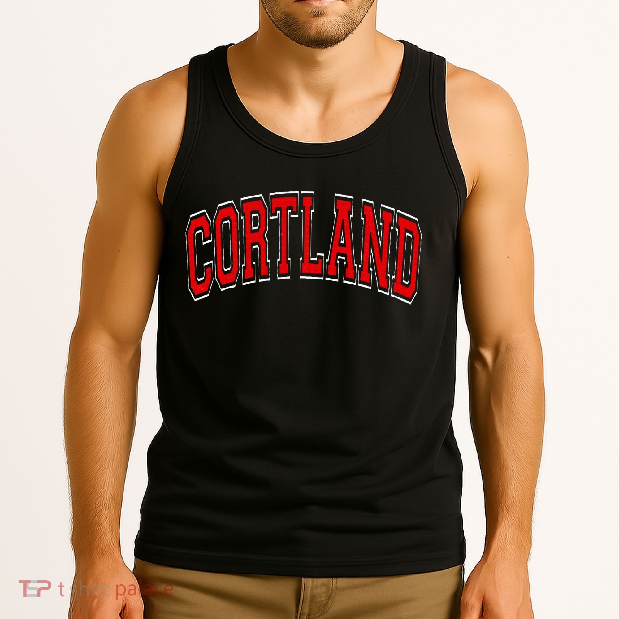 Cortland Ny New York Varsity Tank Top