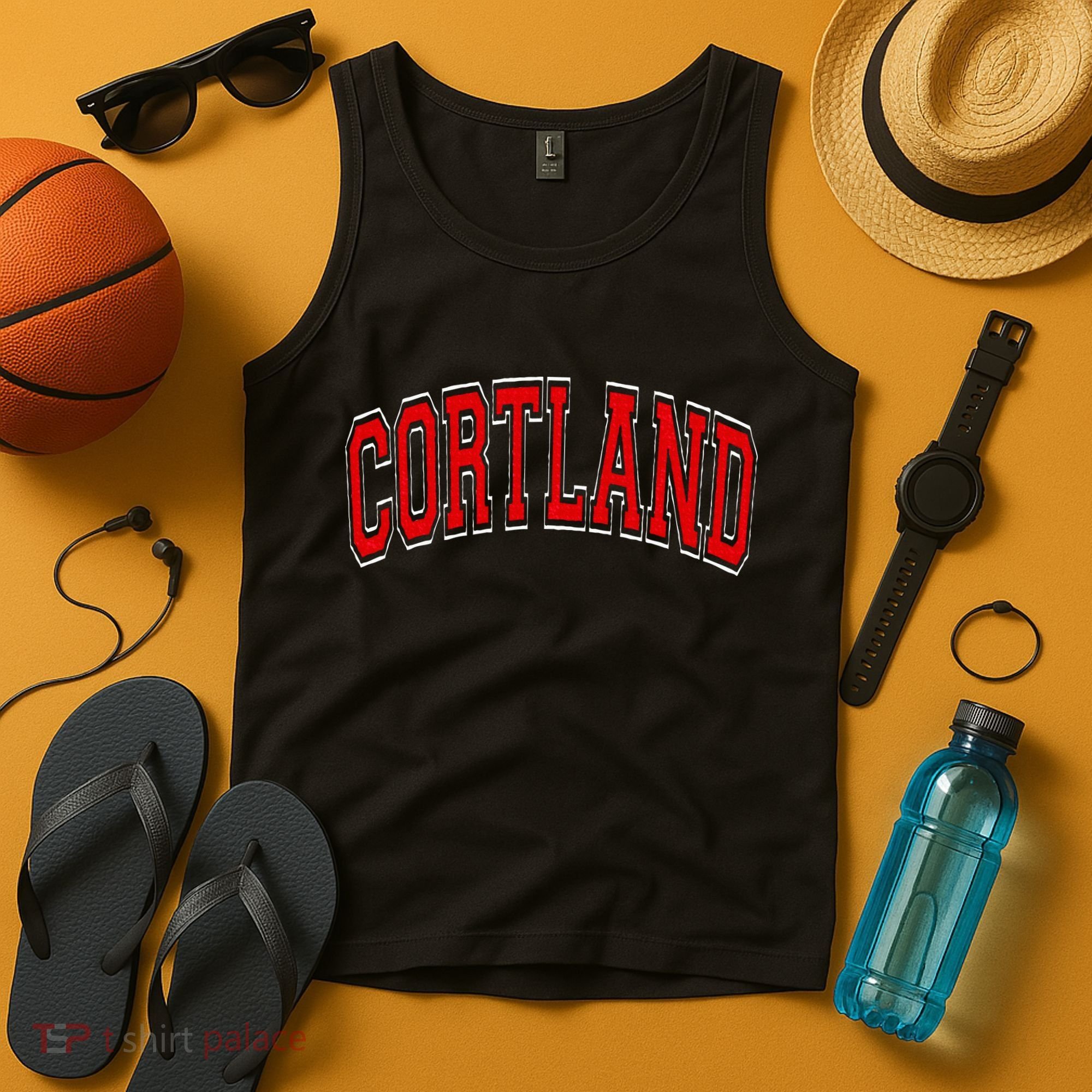 Cortland Ny New York Varsity Tank Top