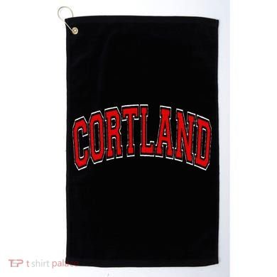 Cortland Ny New York Varsity Golf Towel
