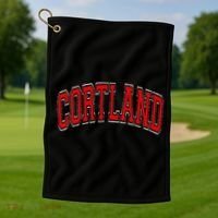 Cortland Ny New York Varsity Golf Towel thumb 1