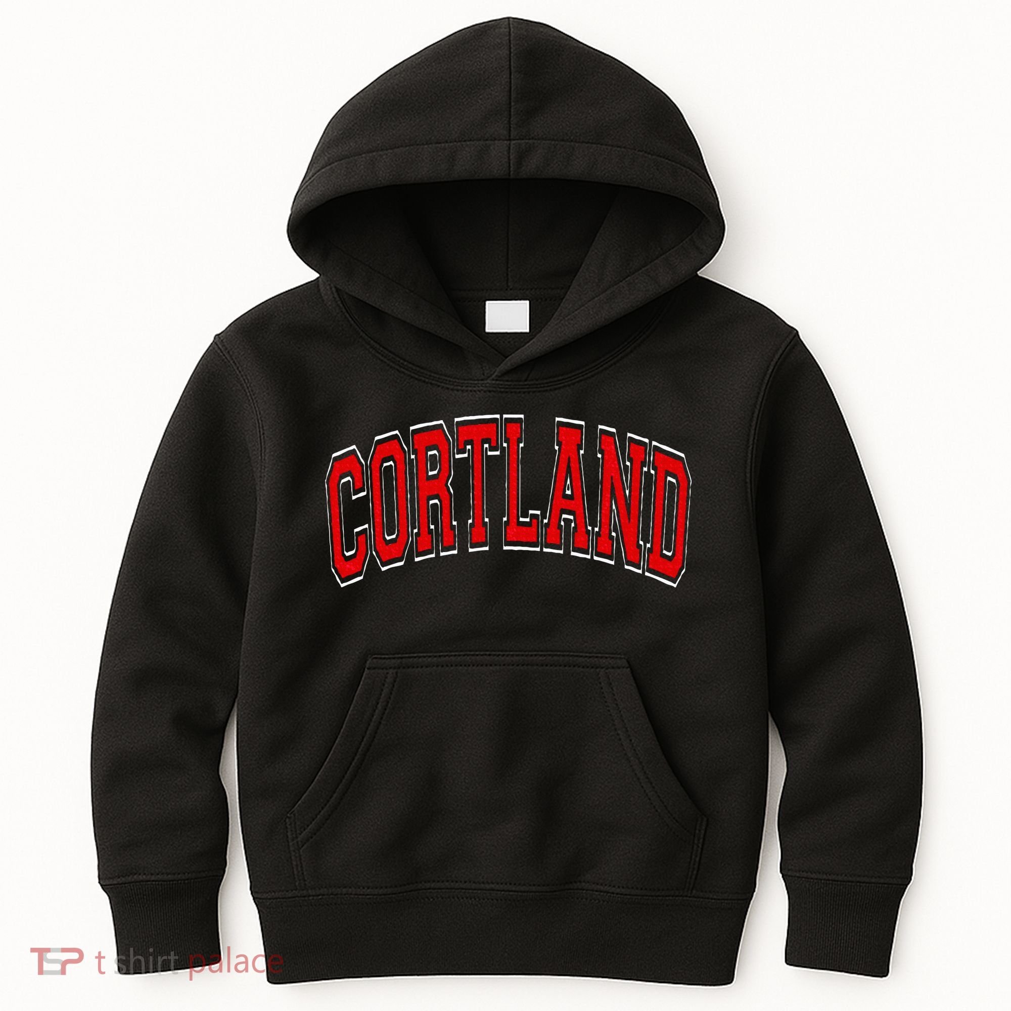 Cortland Ny New York Varsity Kids Hoodie