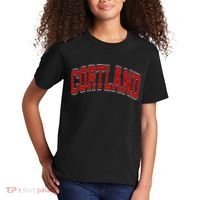 Cortland Ny New York Varsity Kids T-Shirt thumb 2