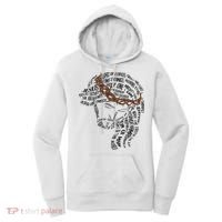 Christian Names Of Jesus Christ Face Gospel Religious Bible Women's Hoodie thumb 0
