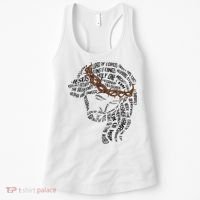 Christian Names Of Jesus Christ Face Gospel Religious Bible Women's Tank Top thumb 0