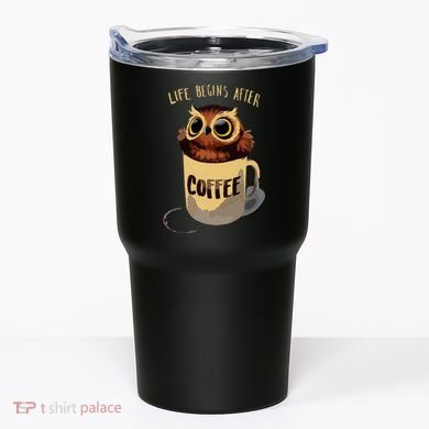 Cute Night Owl Coffee Tumbler