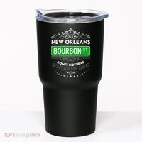 Classy New Orleans Bourbon Street Cool Fun NOLA Mardi Gras Tumbler thumb 0