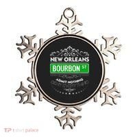 Classy New Orleans Bourbon Street Cool Fun NOLA Mardi Gras Ornament thumb 0