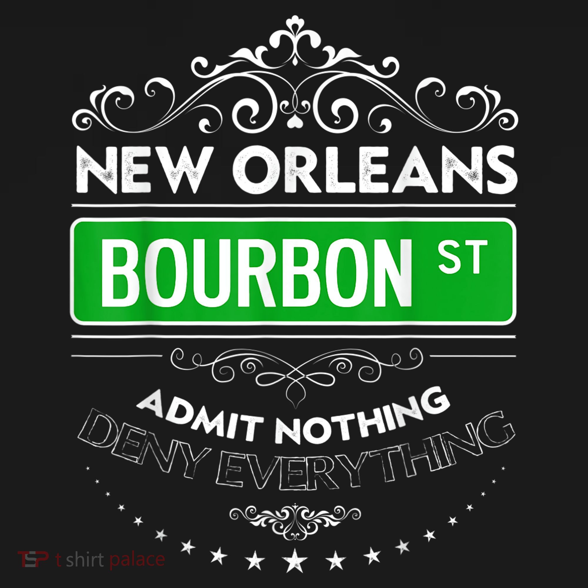 Classy New Orleans Bourbon Street Cool Fun NOLA Mardi Gras Women's Tank Top