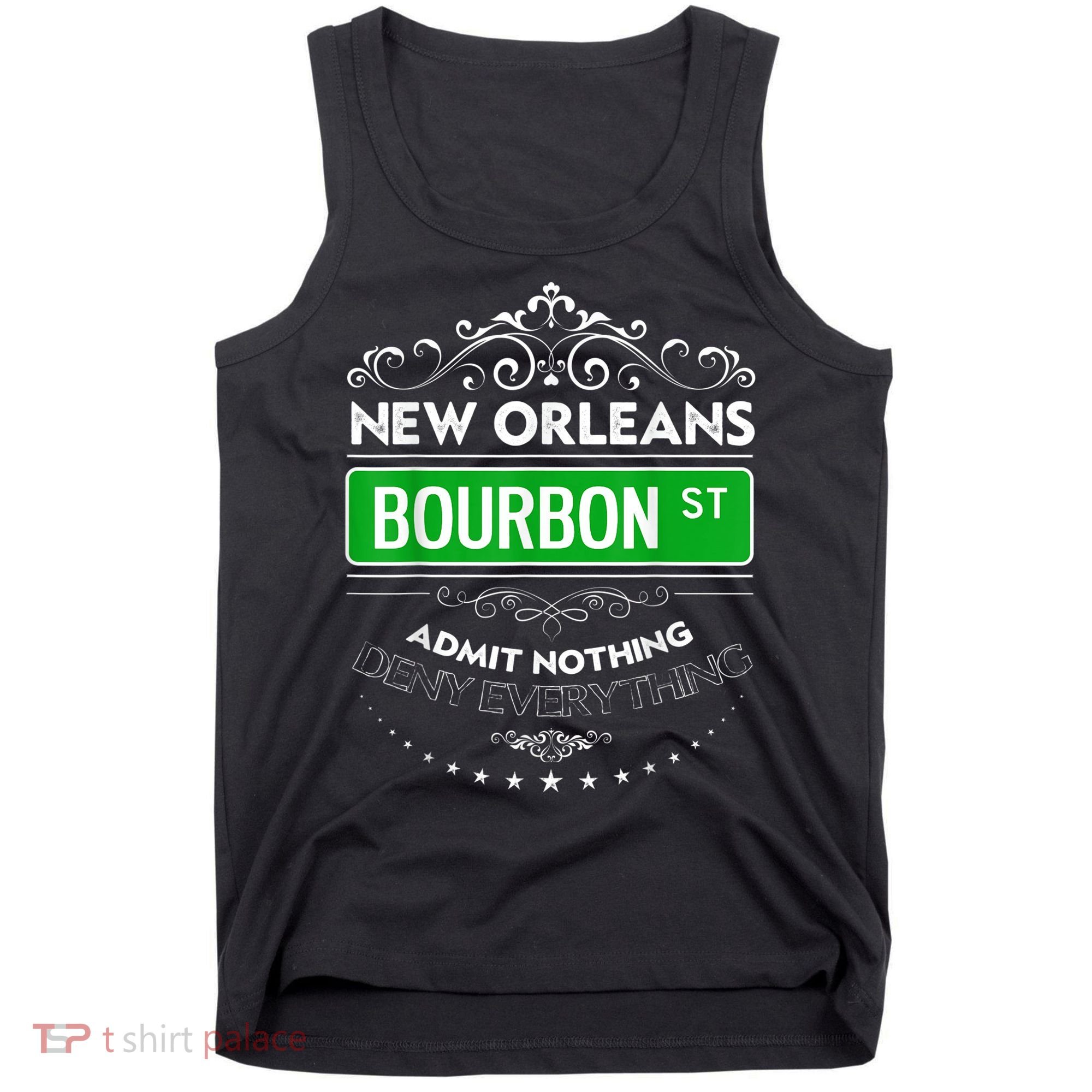 Classy New Orleans Bourbon Street Cool Fun NOLA Mardi Gras Tank Top