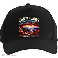 Canyonlands National Park Sunset Landscape Graphic Five-Panel Snapback Cap thumb 0