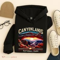 Canyonlands National Park Sunset Landscape Graphic Hoodie thumb 4