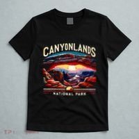 Canyonlands National Park Sunset Landscape Graphic T-Shirt thumb 5