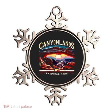 Canyonlands National Park Sunset Landscape Graphic Ornament