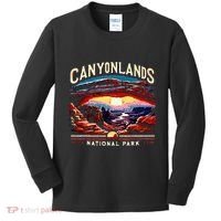 Canyonlands National Park Sunset Landscape Graphic Kids Long Sleeve Shirt thumb 0