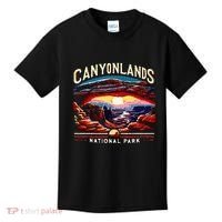 Canyonlands National Park Sunset Landscape Graphic Kids T-Shirt thumb 0