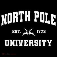 Christmas North Pole University Santa Workshop Elves Red Women's Hoodie thumb 2
