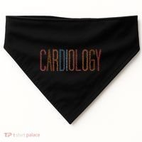 Cardiology Nurse Practitioner Funny Medical Assistant Cool Gift USA-Made Doggie Bandana thumb 0