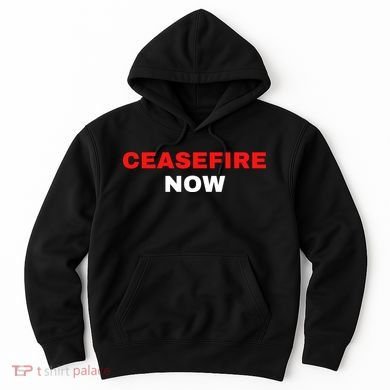 Ceasefire Now Palestine Hoodie