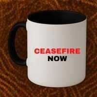 Ceasefire Now Palestine Coffee Mug thumb 2