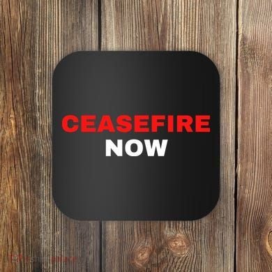 Ceasefire Now Palestine Coaster