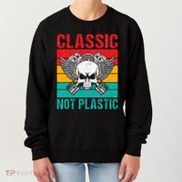 Classic Not Plastic Muscle Car Women's Sweatshirt thumb 0