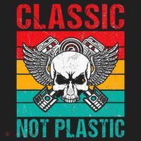 Classic Not Plastic Muscle Car Women's Sweatshirt thumb 2