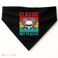 Classic Not Plastic Muscle Car USA-Made Doggie Bandana thumb 0