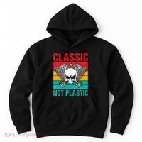 Classic Not Plastic Muscle Car Hoodie thumb 0