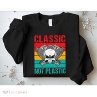 Classic Not Plastic Muscle Car Sweatshirt thumb 2