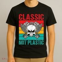 Classic Not Plastic Muscle Car T-Shirt thumb 3