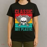 Classic Not Plastic Muscle Car T-Shirt thumb 4