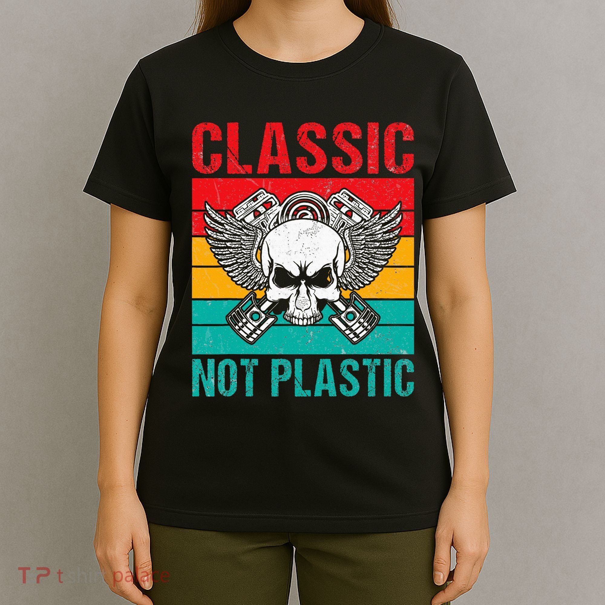 Classic Not Plastic Muscle Car T-Shirt
