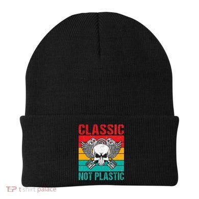 Classic Not Plastic Muscle Car Beanie