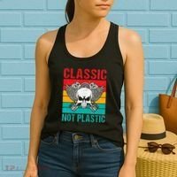 Classic Not Plastic Muscle Car Women's Tank Top thumb 2