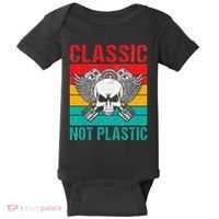 Classic Not Plastic Muscle Car Baby Bodysuit thumb 0