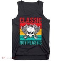 Classic Not Plastic Muscle Car Tank Top thumb 0