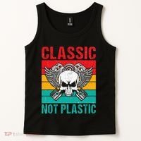 Classic Not Plastic Muscle Car Tank Top thumb 2