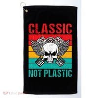 Classic Not Plastic Muscle Car Golf Towel thumb 0