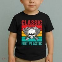 Classic Not Plastic Muscle Car Toddler T-Shirt thumb 2